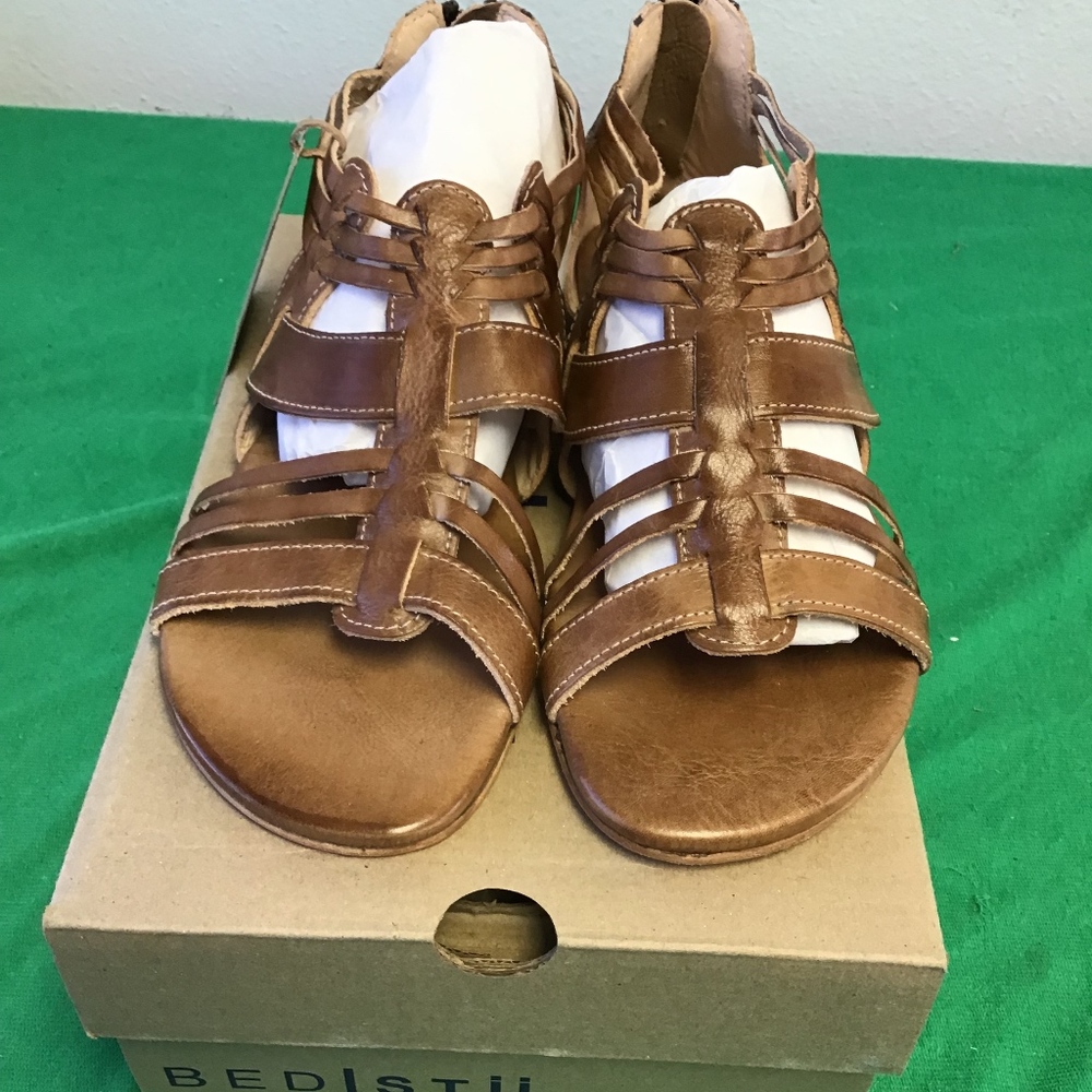 Bed Stu Women’s Cara Leather Sandal- 9 wmn